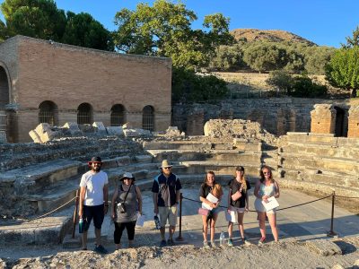 6 students At Gortyn