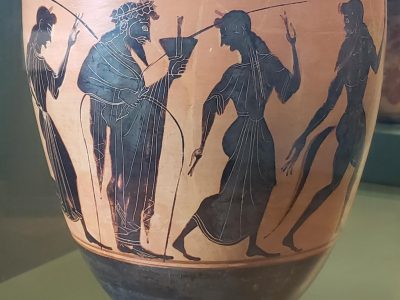 An amphora in the ROM's classical collection