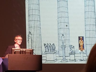 Dr. Smith (Brock University) gives his talk 