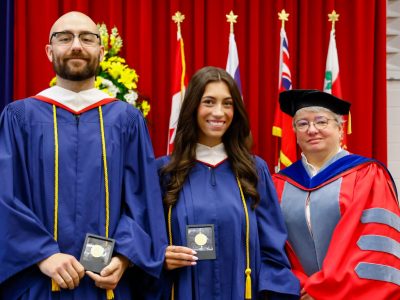 Daniel Belanger wins Dean's Medal
