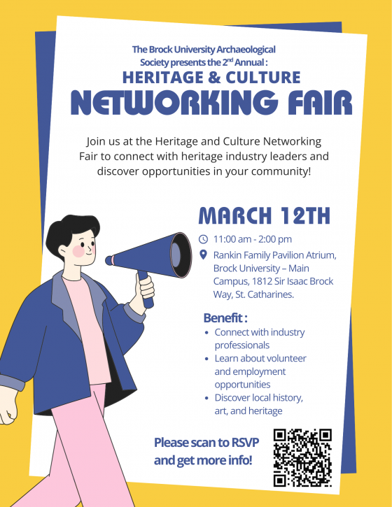 Poster for BUAS Heritage and Culture Networking Fair