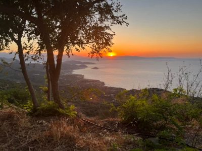 Sunset at Koukounari