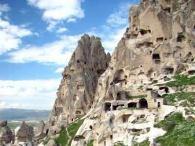 Katie and Robb observe the majesty of Cappadocia