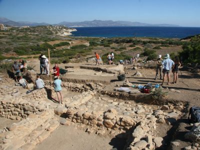 Gournia Excavations and Mirabello Bay