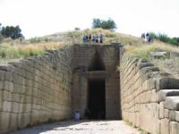 the Treasury of Atreus, Mycenae