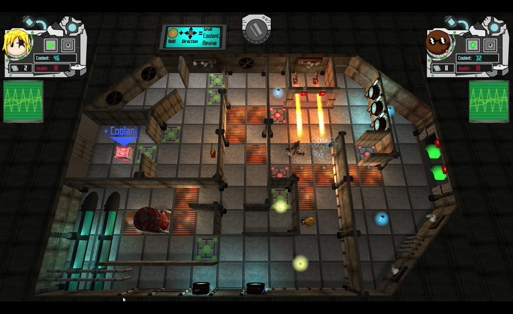 screen capture of 3d game laboratory