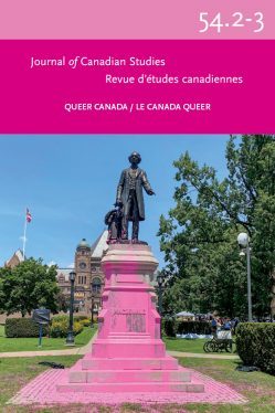 journal of Canadian studies book cover