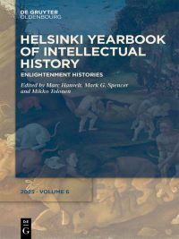 Helsinki Yearbook of Inellectual History- M Spencer