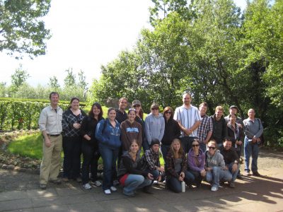 3F50 class at Skallagrim's burial mound, Borgarnes