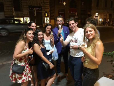 Gelato in the evening