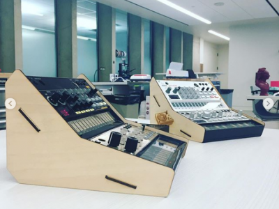 laser cut stands for KORG Synthesizers