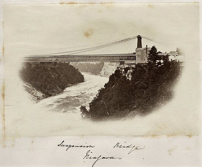 Niagara Suspension Bridge c.1853