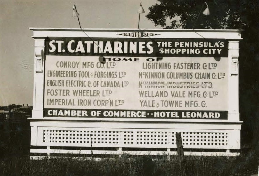 1938 St. Catharines Billboard