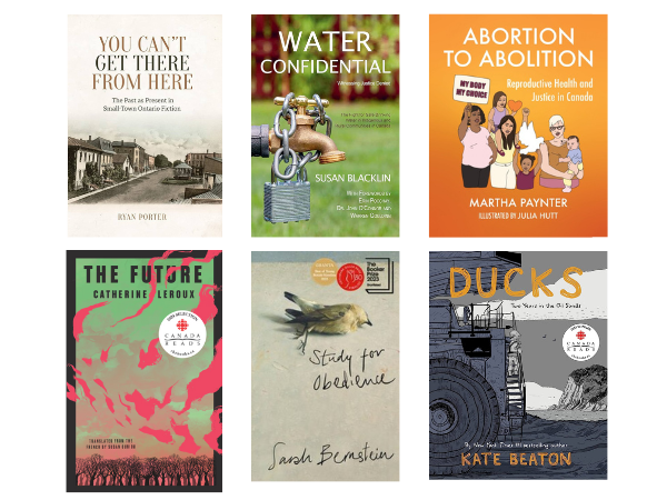 Book covers from the Canada Reads featured collection for 2024