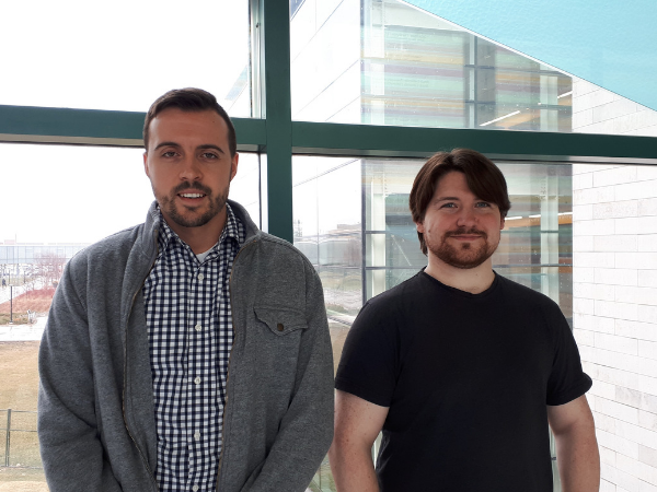 CSC Staff Cole McClean (left) and Cameron Andress (right)