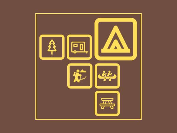 icons representing outdoor activities