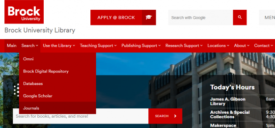 Journals Search