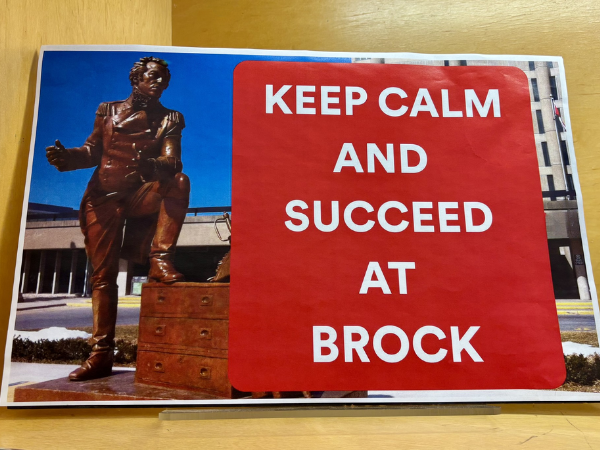 Isaac Brock statue at Brock University