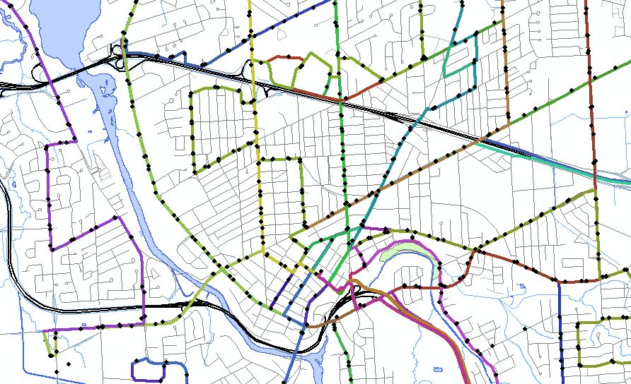 st catharines transit map St Catharines Transit Data 2015 Brock University Library st catharines transit map