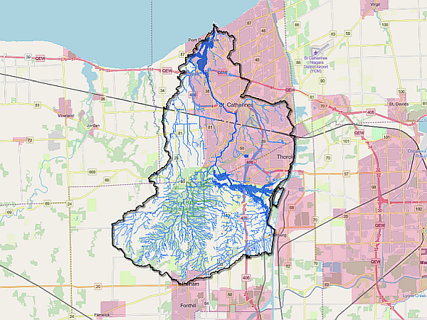 A map created by GIS