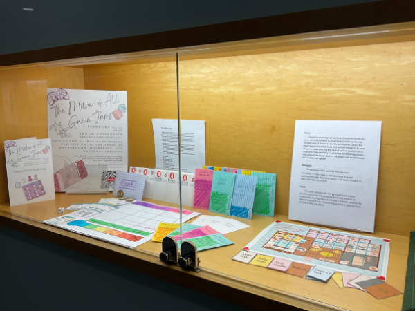 Board Games from the Mother of all Game Jams are on display
