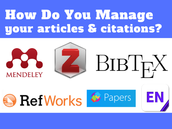 How Are You Managing Citations Share Your Feedback Brock University Library