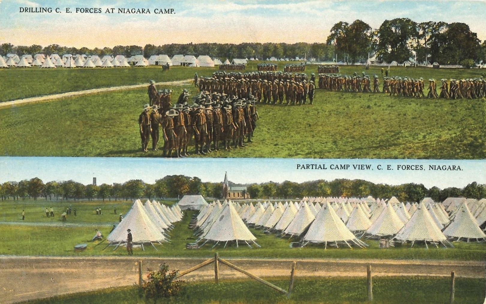 Postcard of Niagara Camp
