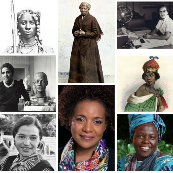 Some of the Women Profiled in the 2018 SOFIFRAN Exhibit.