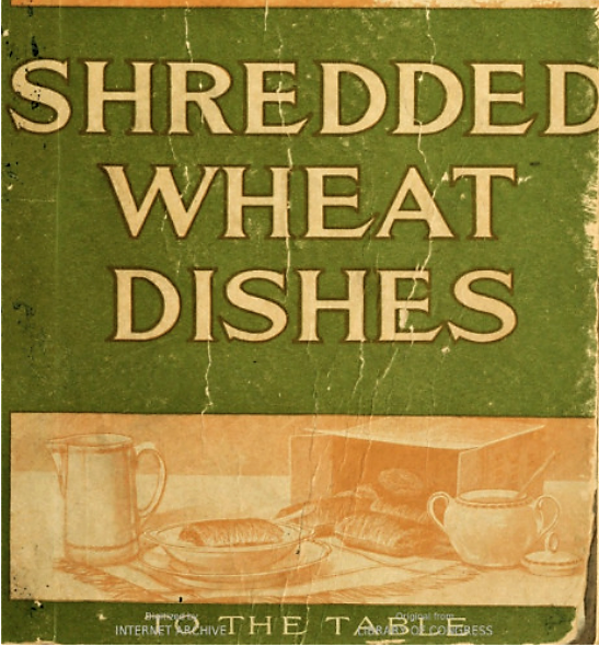 Shredded Wheat recipe book
