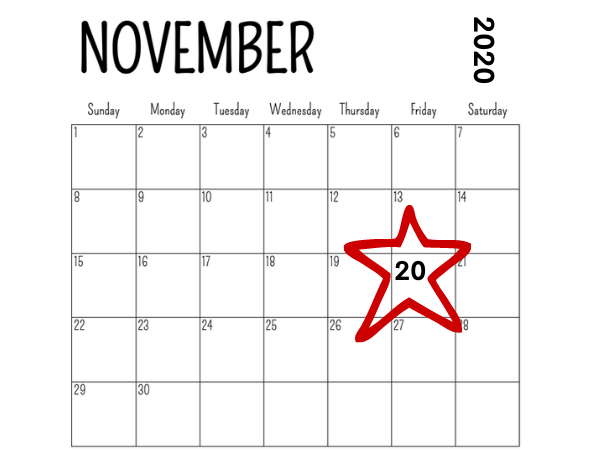 Reading list submission deadline is November 20