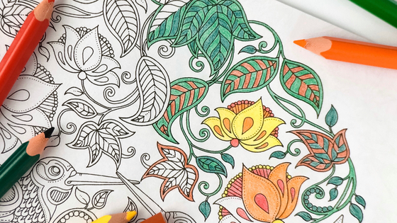 colouring page
