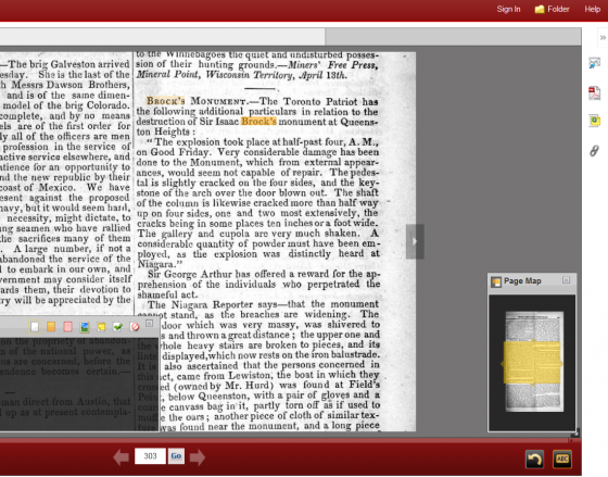 Screenshot from AAAS Historical Periodicals Collection