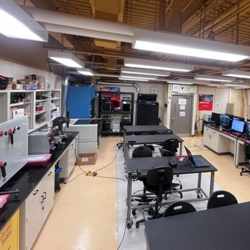 Engineering lab MCH222 floor layout