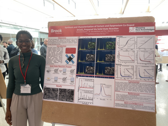 PhD Student Genevieve Uzoma presents poster at the 2026 Mapping New Knowledge