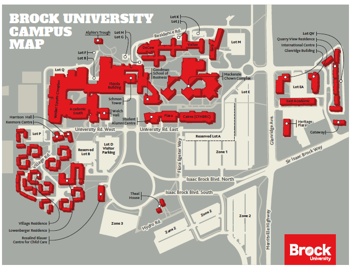 brock university campus map Isbis Conference Brock University 2020 Faculty Of
