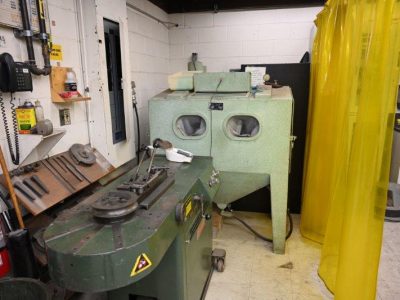 Sandblaster and hydraulic tube bender