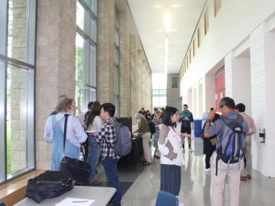 CCCG event photos - members in hallway