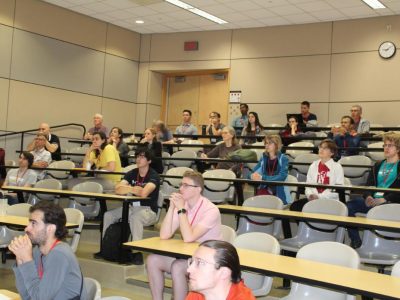 CCCG event photos - view from front of lecture hall