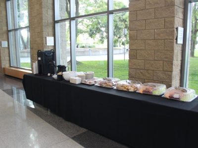 CCCG event photos - lunch spread