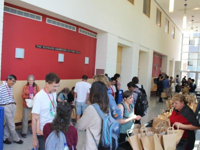 CCCG event photos - members take bag lunches