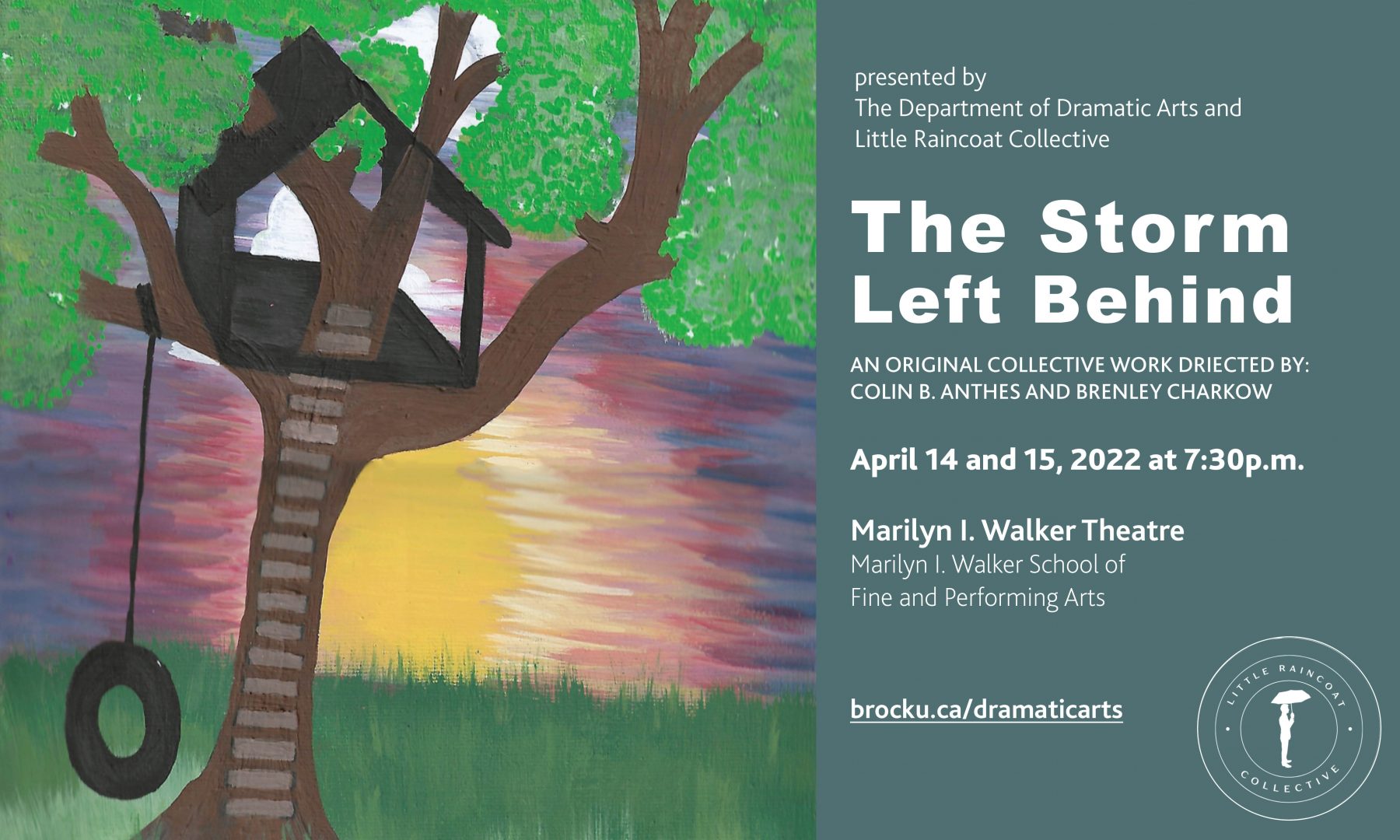 The storm left behind tree fort poster