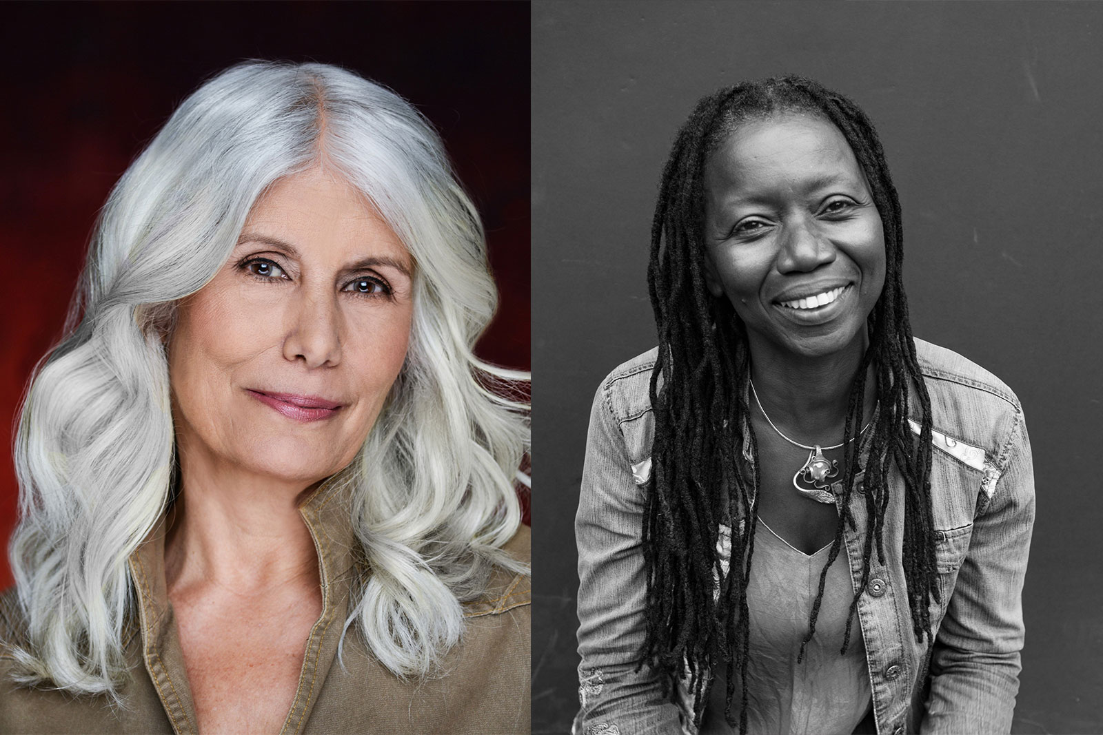 Headshots of Jani Lauzon and Camille Turner side by side
