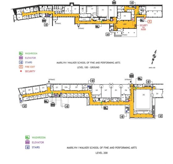 Visiting the MIW Theatre-map1 Floorplan of MWS