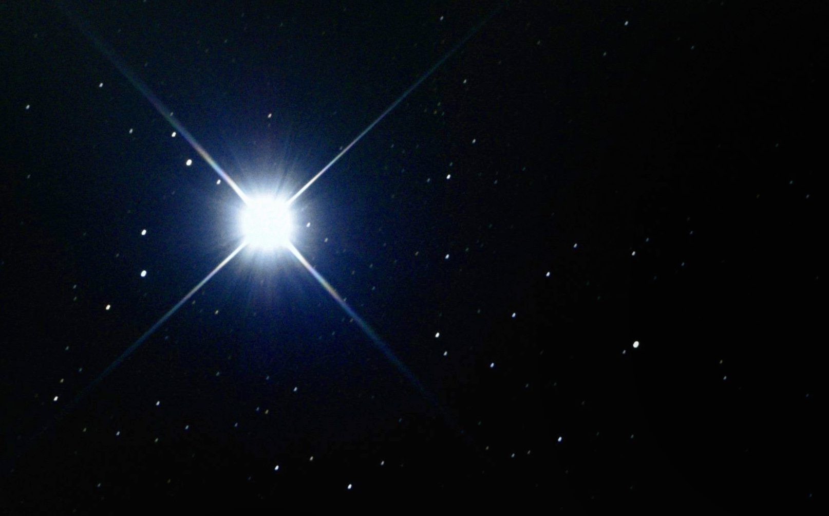 Orion star very bright in night sky