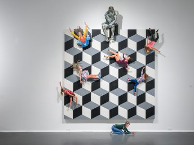 large geometrical painting