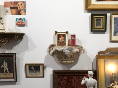 art installation wall view