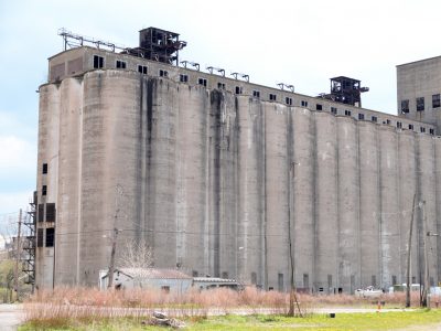 industrial building exterior view