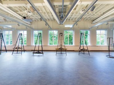 interior view of MW416 Painting studio