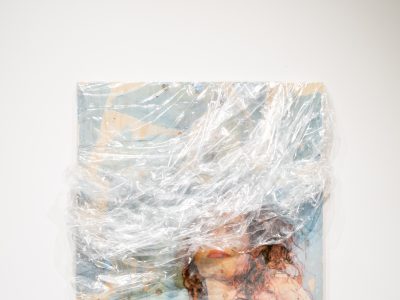 abstract painting of a female