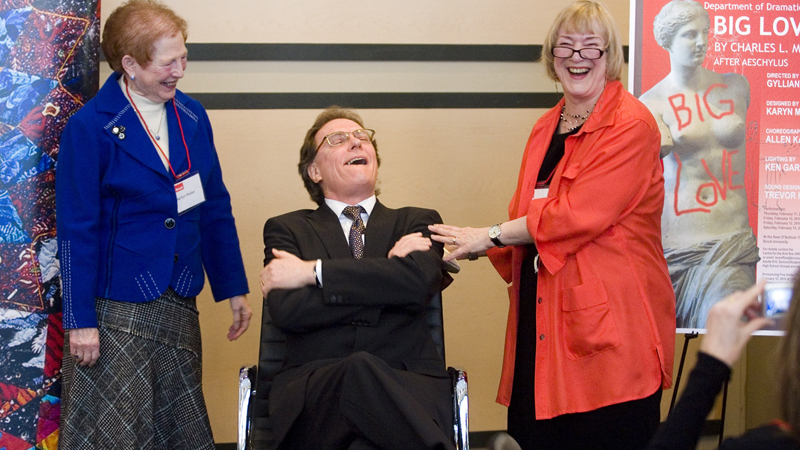 Dr. Knight announced as the new Brock Chair for the Marilyn I Walker school of the arts.